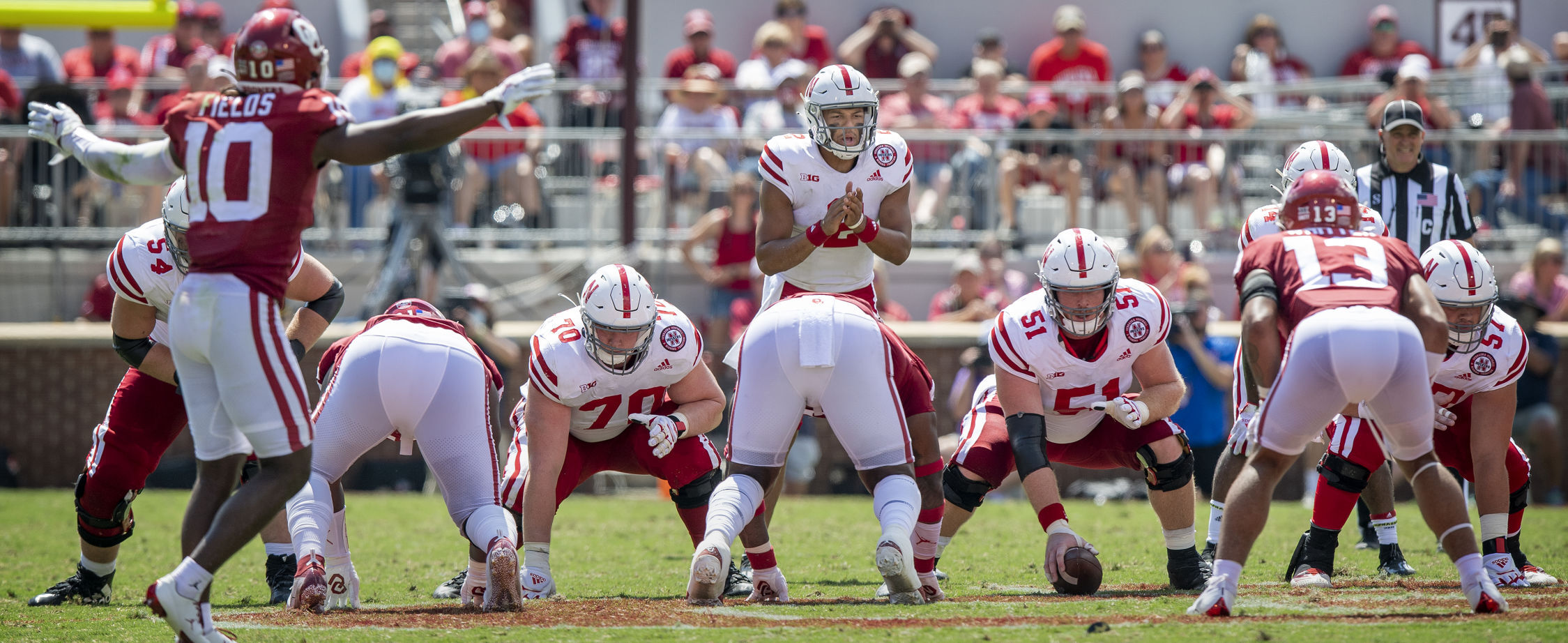 Nebraska vs. Oklahoma, 9.18